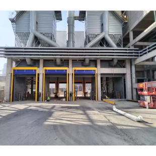 北京漢威大廈B停車場入口快速卷簾門